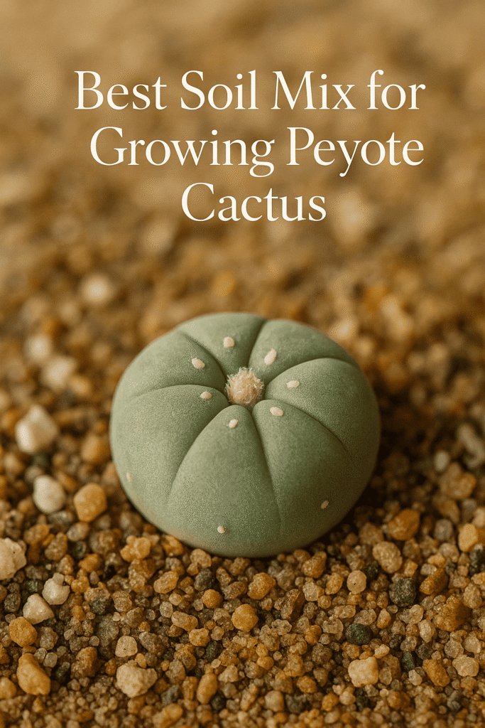 Best Soil Mix for Growing Peyote Cactus