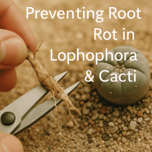 Prevent Root Rot in Lophophora & Cacti