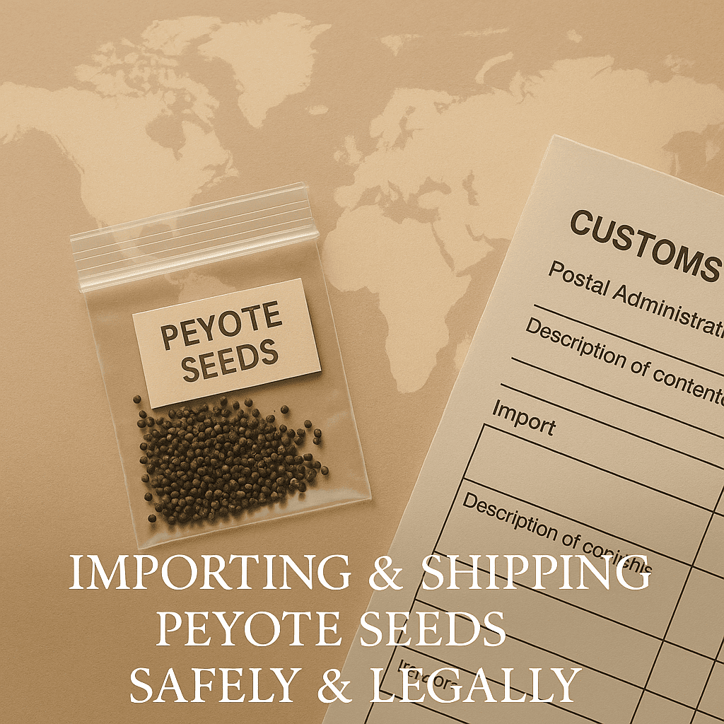 Import & Ship Peyote Seeds Safely and Legally